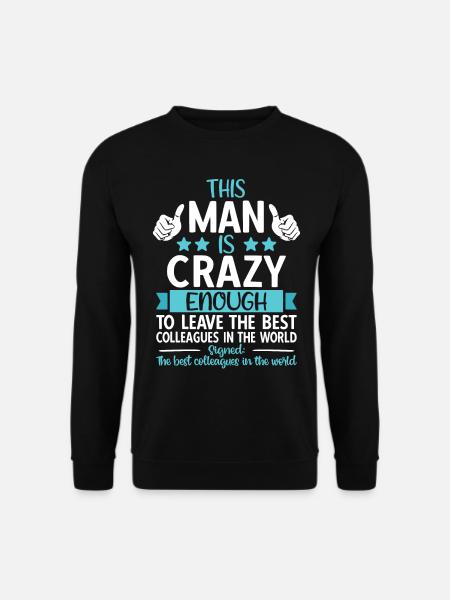 Abschiedsgeschenk Abschied Kollege Jobwechsel - Unisex sweater - sort