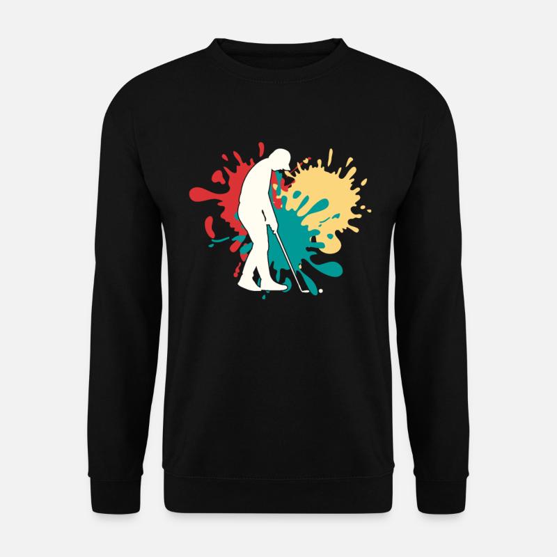 Joggen Silhouette - Unisex Pullover - Schwarz
