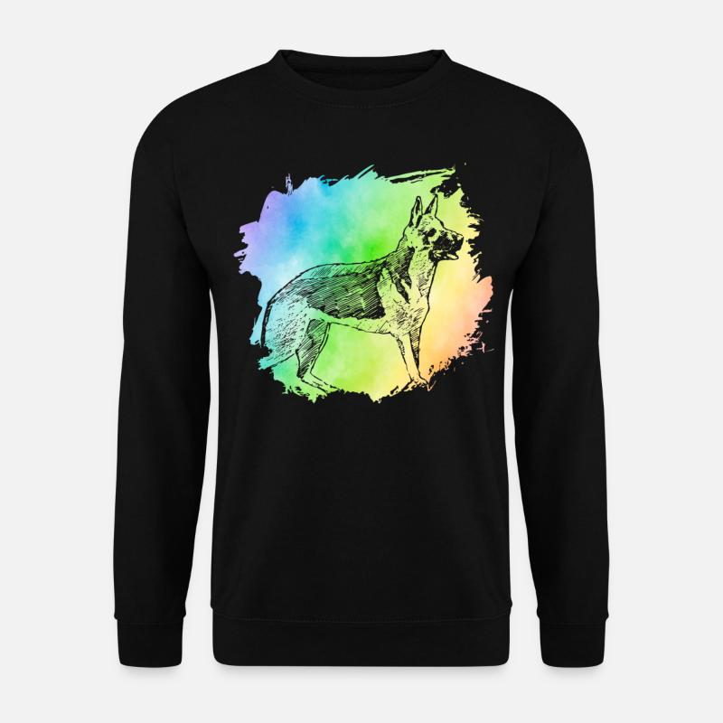 German Shepherd - Unisex Sweatshirt - black
