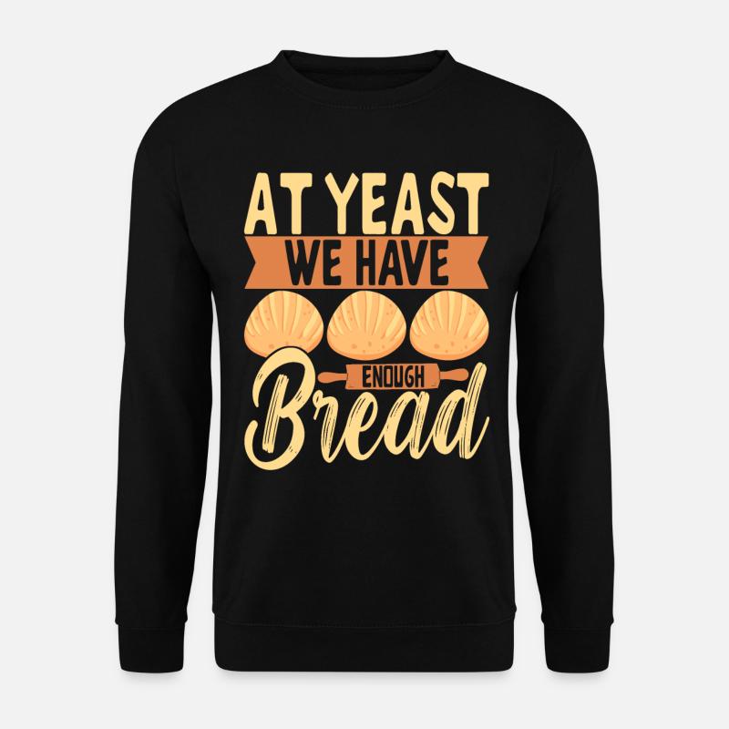 Bäcker Bäckerei Backen - Unisex Pullover - Schwarz