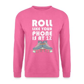 Inline Skater - Unisex Pullover - Pink - Vorne