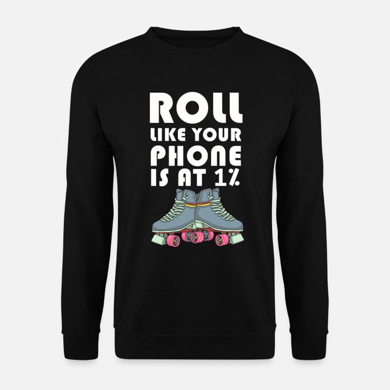 Inline skaters - Unisex Sweatshirt - black