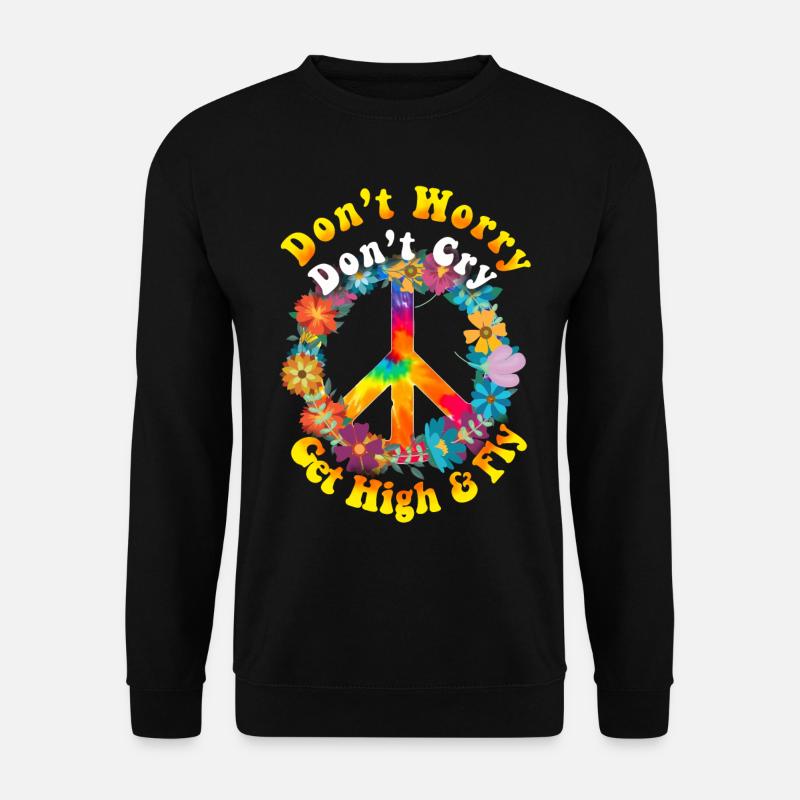 Hippy - Unisex Sweatshirt - black