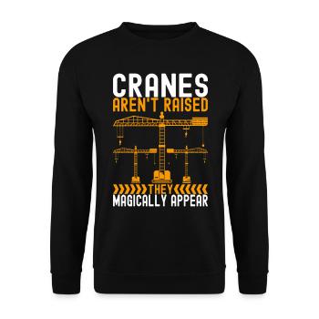 Grutier Grutier - Sweat-shirt Unisexe - noir - Devant - Alina (178cm) & Michal (187cm)