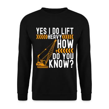 Grutier Grutier - Sweat-shirt Unisexe - noir - Devant - Alina (178cm) & Michal (187cm)
