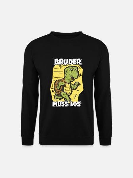 Bruder muss los - Unisex Pullover - Schwarz