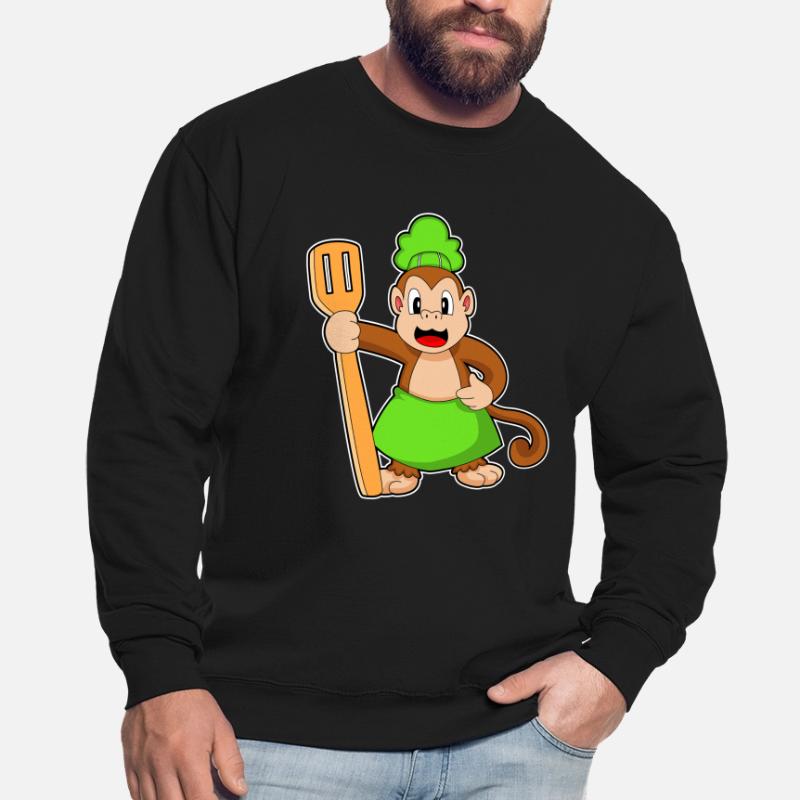 Spatule de cuisson Monkey Sweat-shirt Unisexe