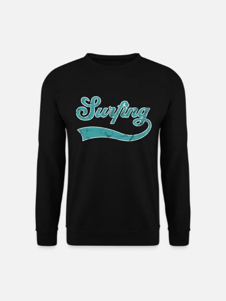 Lettrage de surf - Sweat-shirt Unisexe - noir