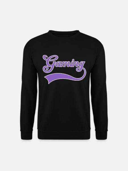 Lettrage de jeu - Sweat-shirt Unisexe - noir