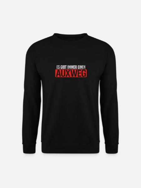Es gibt immer einen AUXweg - Unisex Pullover - Schwarz