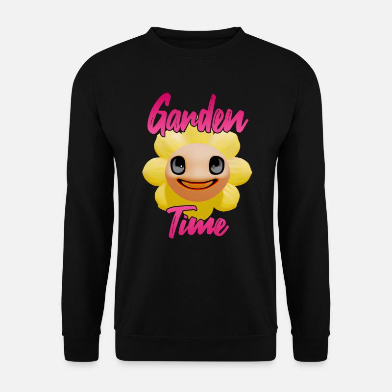 Gardentime Sunflower - Unisex Sweatshirt - black