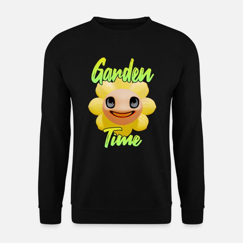 Gardentime Sonnenblume - Unisex Pullover - Schwarz