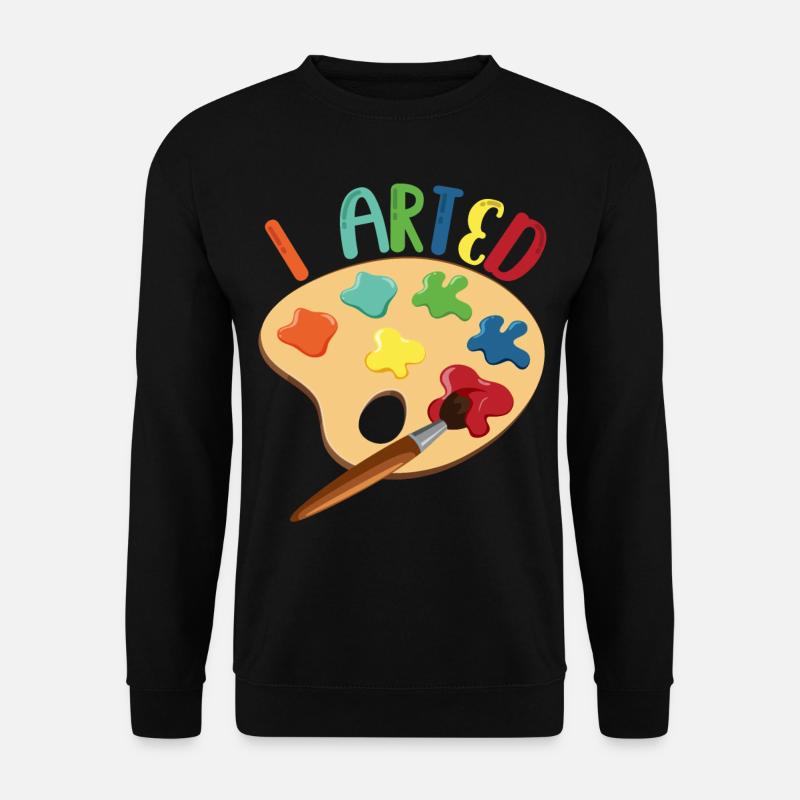 J’ai dessiné pour peintre - Sweat-shirt Unisexe - noir