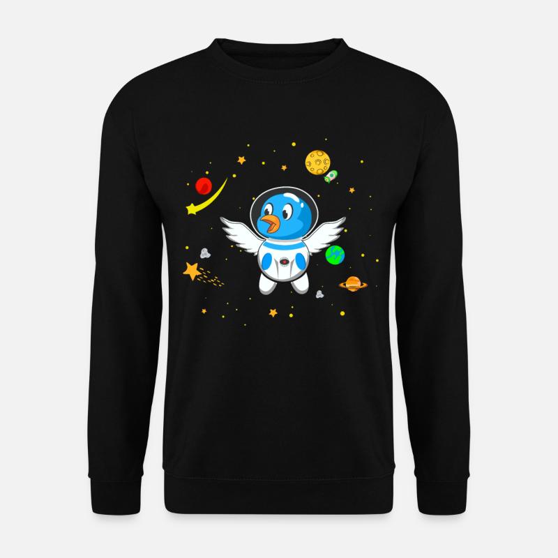 Dog breeder astronaut - Unisex Sweatshirt - black