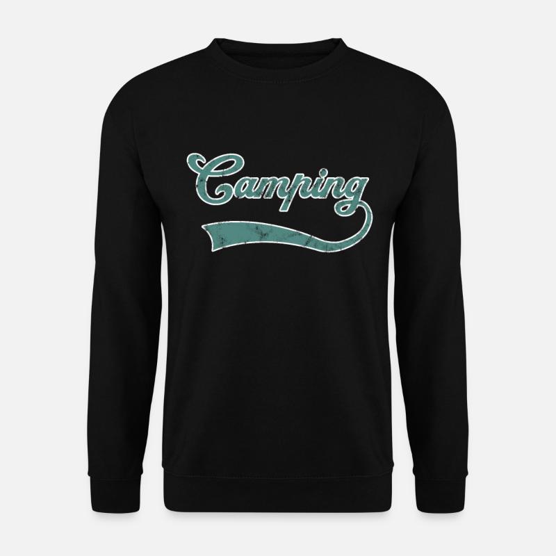 Lettrage de camping - Sweat-shirt Unisexe - noir