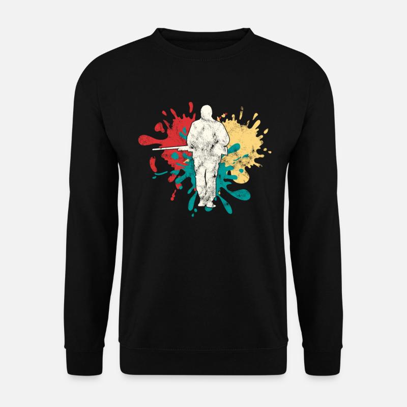 Hunter Hunting Silhouette - Unisex Sweatshirt - black