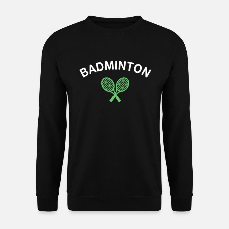 Badminton - Unisex Sweatshirt - black