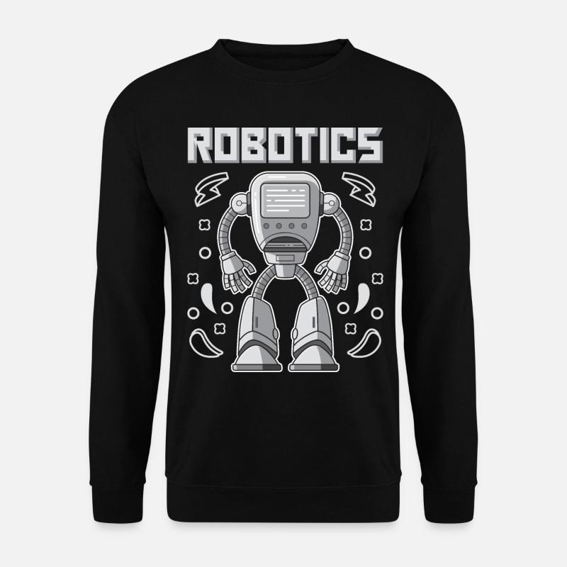 Robotics For Robotic Engineers - Unisex Pullover - Schwarz