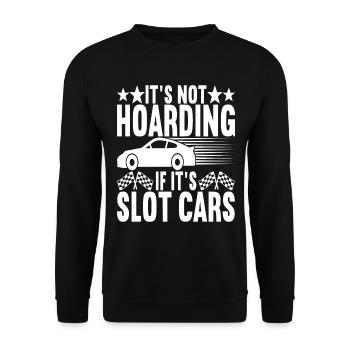 Slotcar Slotracing - Unisex Pullover - Schwarz - Vorne - Alina (178cm) & Michal (187cm)