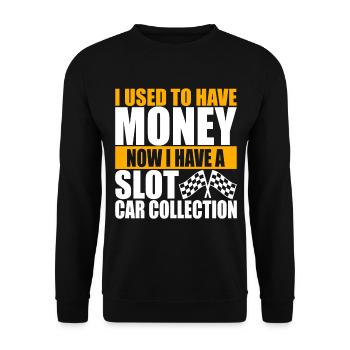 Slotcar Slotracing - Unisex Pullover - Schwarz - Vorne - Alina (178cm) & Michal (187cm)