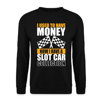 Slotcar Slotracing - Unisex Pullover - Schwarz - Vorne - Alina (178cm) & Michal (187cm)