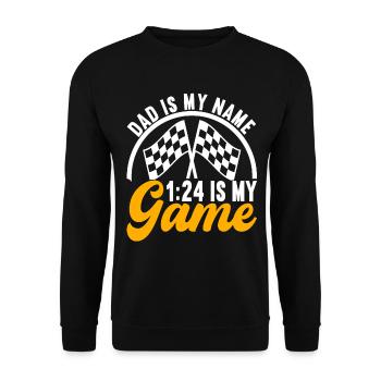 Slotcar Slotracing - Unisex Pullover - Schwarz - Vorne - Alina (178cm) & Michal (187cm)