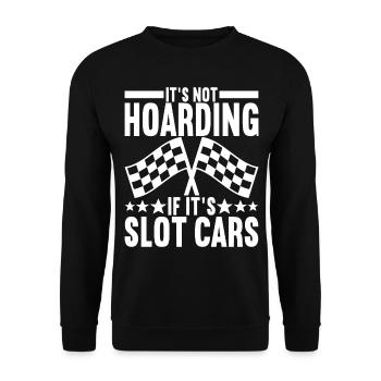 Slotcar Slotracing - Unisex Pullover - Schwarz - Vorne - Alina (178cm) & Michal (187cm)