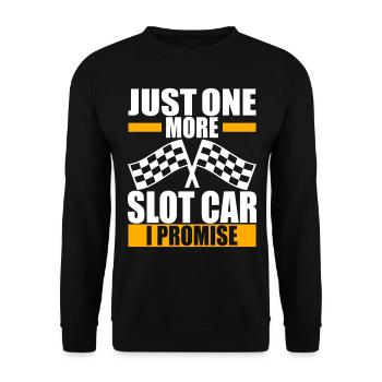 Slotcar Slotracing - Unisex Pullover - Schwarz - Vorne - Alina (178cm) & Michal (187cm)