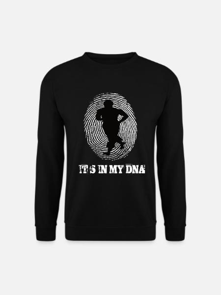 Laufsport Joggen Its In My Dna - Unisex Pullover - Schwarz