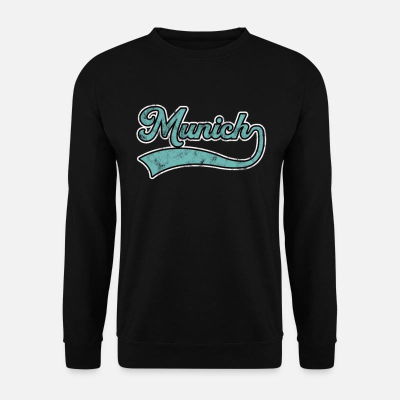 Munich lettering - Unisex Sweatshirt - black