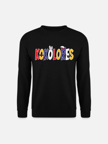 Karneval Ich mach Kokolores - Unisex Pullover - Schwarz