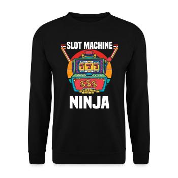 Poterie Argile Cours de poterie Poterie Getöpfert - Sweat-shirt Unisexe - noir - Devant - Alina (178cm) & Michal (187cm)