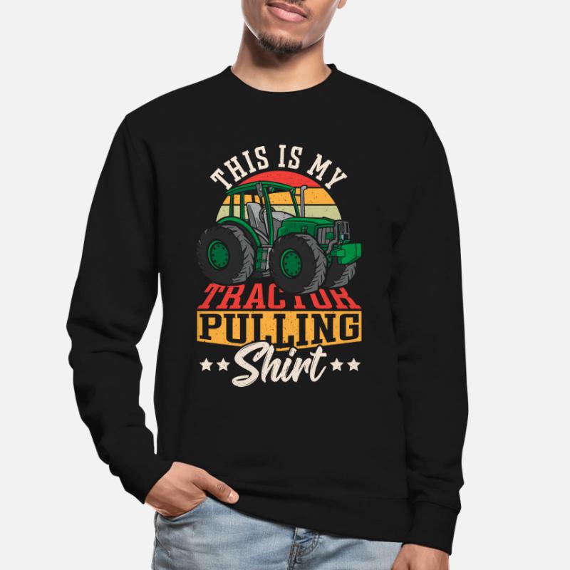 This Is My Tractor Pulling Shirt Tractorpulling Unisex Sweatshirt