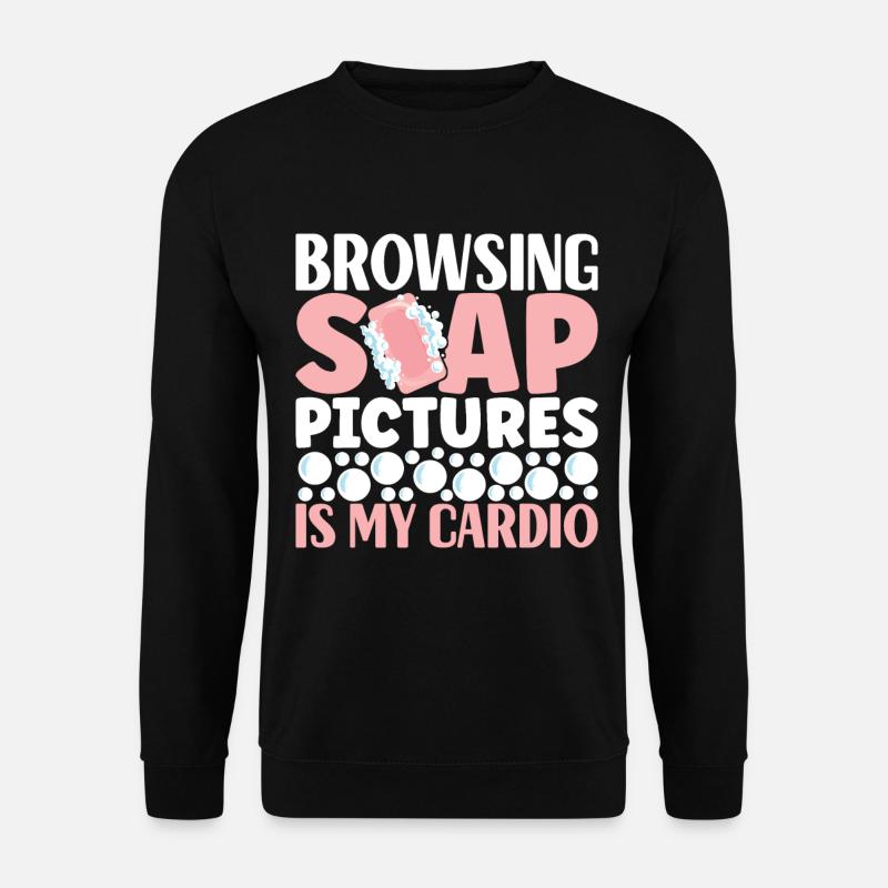 Soap maker soap making - Unisex Sweatshirt - black