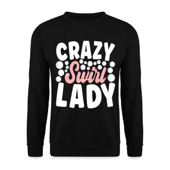 Savonnier fabrication de savon - Sweat-shirt Unisexe - noir - Devant - Alina (178cm) & Michal (187cm)