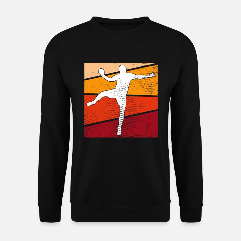 Handball Retro - Unisex Sweatshirt - black