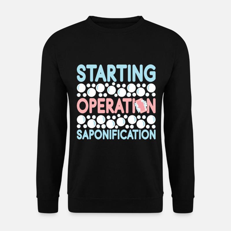 Soap maker soap making - Unisex Sweatshirt - black
