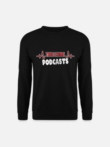 true crime podcast heartbeat - Unisex Sweatshirt - black