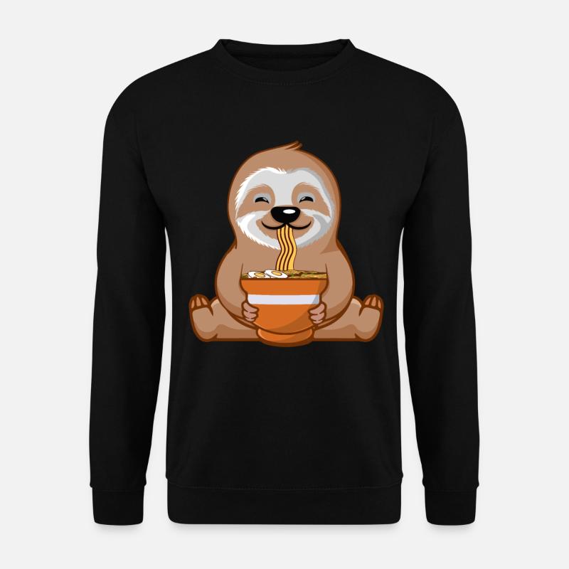 Ramen Eater Sloth Whisperer - Unisex Sweatshirt - black