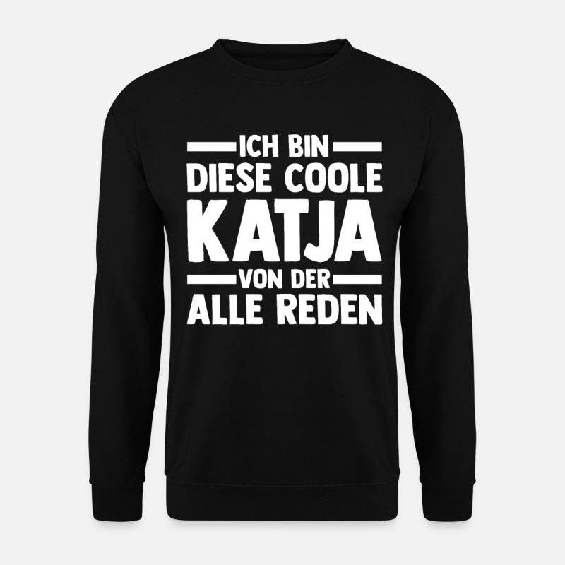 Katja - Unisex Pullover - Schwarz