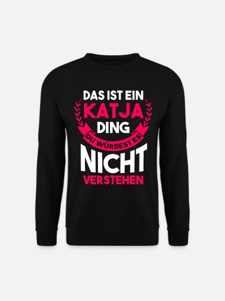 Katja - Unisex Pullover - Schwarz