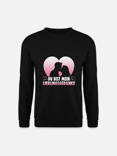 Valentinstag Geschenke Liebhaber Und Paare Designs - Unisex Pullover - Schwarz