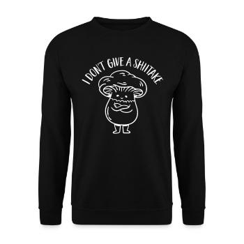 Cueilleur de champignons Chasseurs de champignons Amateurs de champignons Champignons Ferme de champignons - Sweat-shirt Unisexe - noir - Devant - Alina (178cm) & Michal (187cm)