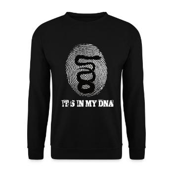 Schlangen Its In My Dna - Unisex Pullover - Schwarz - Vorne - Alina (178cm) & Michal (187cm)