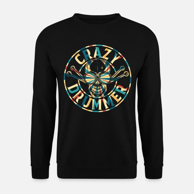 Batteur fou - Sweat-shirt Unisexe - noir