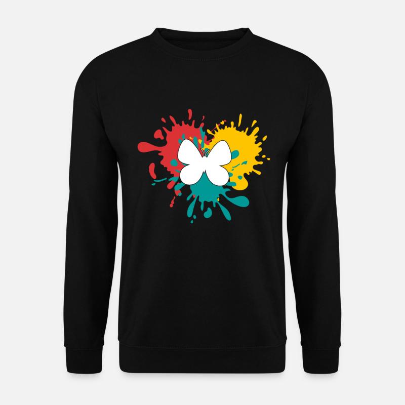 Butterfly - Unisex Sweatshirt - black