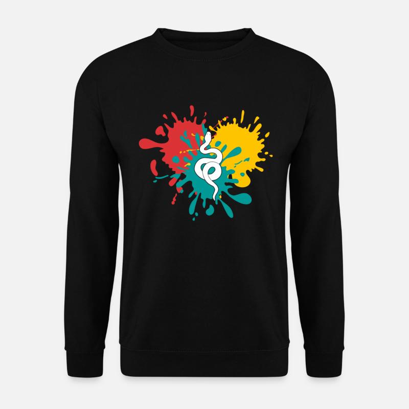 Schlange - Unisex Pullover - Schwarz