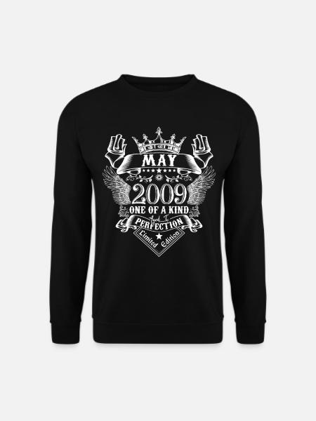 Mai 2009 Jubiläum Mai 2009 Mai - Unisex Pullover - Schwarz