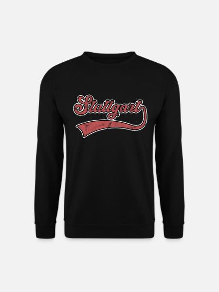 Stuttgart lettering - Unisex Sweatshirt - black