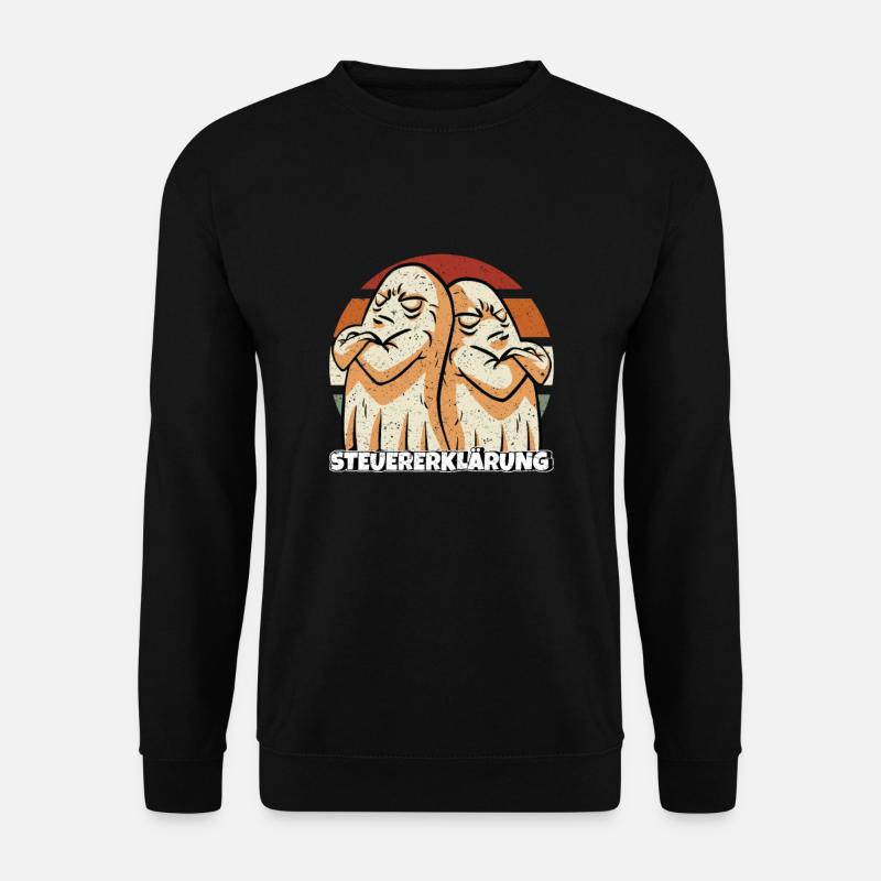 Steuererklärung - Unisex Pullover - Schwarz